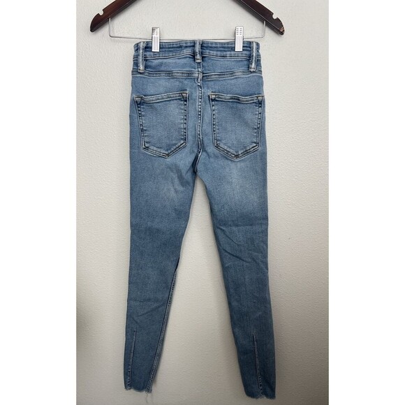 ALLSAINTS Dax High-Rise Stretch Skinny Jeans Size 25 - Picture 7 of 12